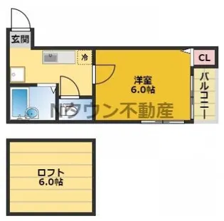 プルミエ【205号室】の間取り