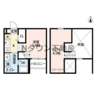 1Rの間取り画像