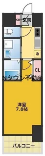 エステムコート名古屋今池アーバンゲート【2階】の間取り