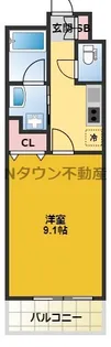 千種アヴァンギャルドプレイス【13階】の間取り