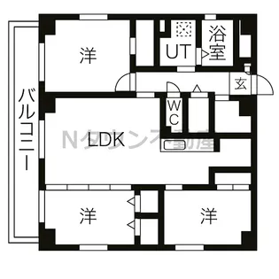 アレフガルド【9階】の間取り