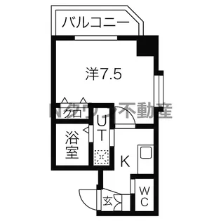 プレシャス名駅【305号室】の間取り