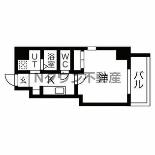 Lives Residence Sako【602号室】の間取り