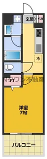 アムール千原【3階】の間取り