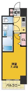 S-RESIDENCE浄心【2階】の間取り