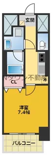 ルディアマン【4階】の間取り