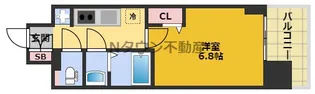 アドバンス名古屋ブランシュ【12階】の間取り