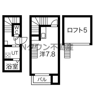 グローバルスタンス【2階】の間取り