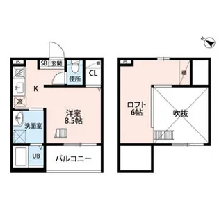 エリュート【1階】の間取り