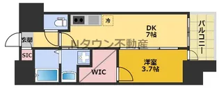 エステムコート名古屋新栄Ⅴラポール【2階】の間取り