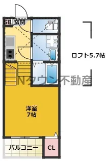 Villa Emilia【2階】の間取り