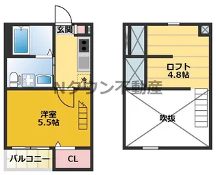 アーバンレックス中村公園【1階】の間取り