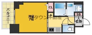 S-RESIDENCE平安通【8階】の間取り