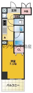 ドゥナーレ辻町【2階】の間取り