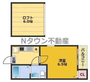 コンパートハウス本陣【2階】の間取り