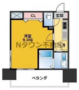 プレサンス錦通 THE 葵【15階】の間取り