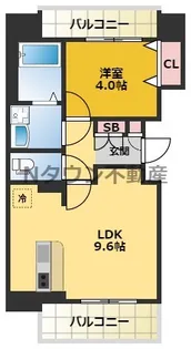 メイクス今池PRIME【3階】の間取り