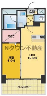ルセルクル【4階】の間取り