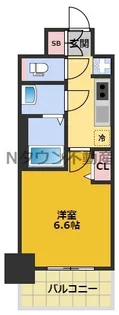 プレサンス名駅南エディフィス【10階】の間取り