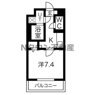 レジデンスルイーダ【1階】の間取り