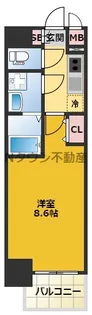 S-RESIDENCE浄心Ⅱ【2階】の間取り