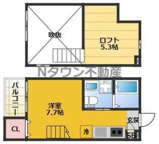 AMOLIR【1階】の間取り