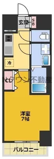 S-RESIDENCE鶴舞駅前【9階】の間取り