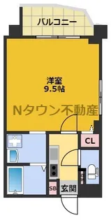 SPAZIO METALLO(スパジオ・メタロ)【6階】の間取り