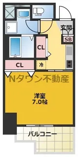 プレサンス丸の内リラティ【11階】の間取り