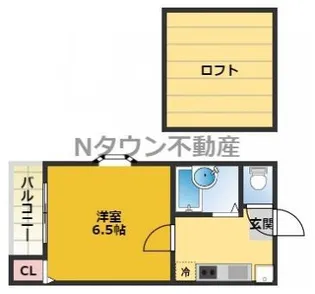 グレイス千種【1階】の間取り