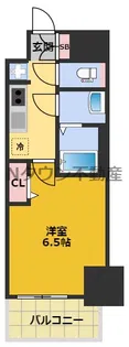 プレサンス大須観音ビザリア【15階】の間取り