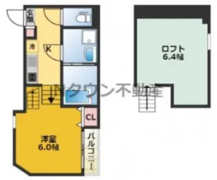ハーモニーテラス日ノ宮町【1階】の間取り