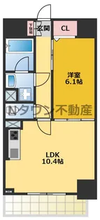 AURUM(アウルム)【5階】の間取り