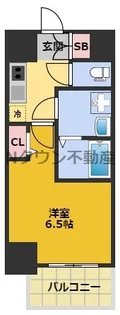 S-RESIDENCE上前津South【9階】の間取り