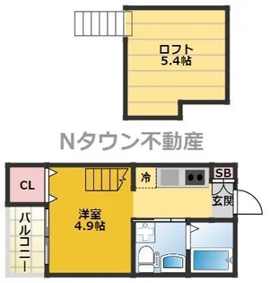 グリーン・ノア【2階】の間取り