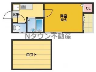 セントフィオーレ【101号室】の間取り