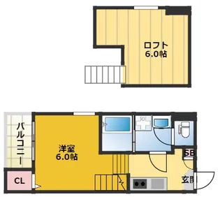 レグルス千種【2階】の間取り