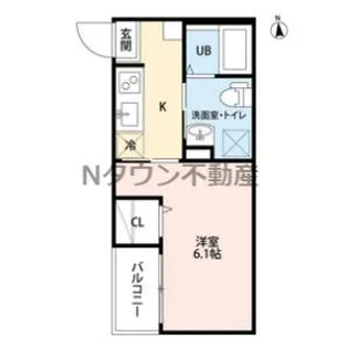 REVE今池【2階】の間取り