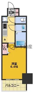プレサンス新栄アーバンフロー【12階】の間取り