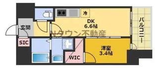 エステムコート名古屋新栄Ⅳネスト【8階】の間取り
