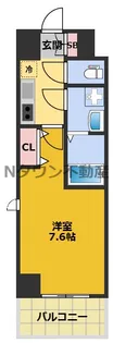 メイクス新栄【5階】の間取り