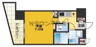 S-RESIDENCE浅間町【4階】の間取り