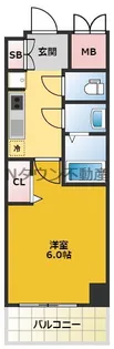 プレサンスSAKAEフロント【2階】の間取り
