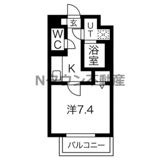 レジデンスルイーダ【1階】の間取り