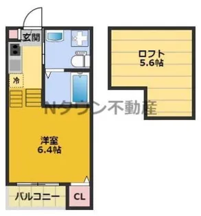 アーバンレガロⅢ【1階】の間取り