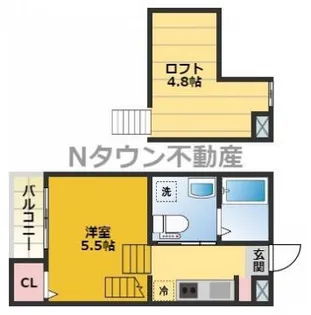 LA TACHE I(ラターシュワン)【1階】の間取り