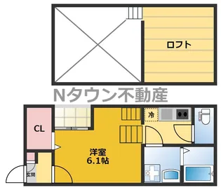 サンブラスハイム大曽根【1階】の間取り