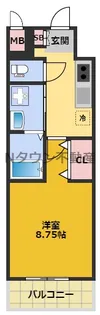 セントフィオーレ新栄【3階】の間取り