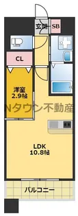 ポルタニグラ千種【902号室】の間取り