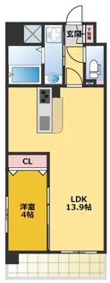 Primal千種luno【14階】の間取り